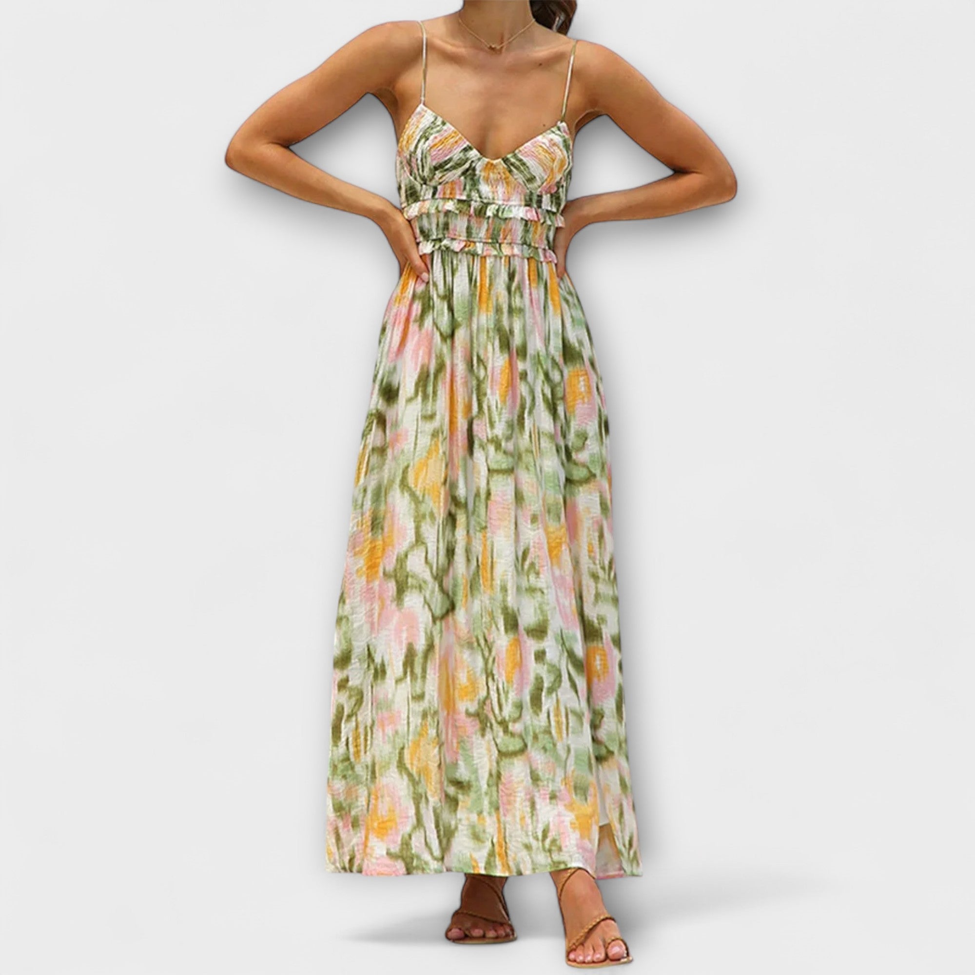 Annalise - Printed Walk Dress