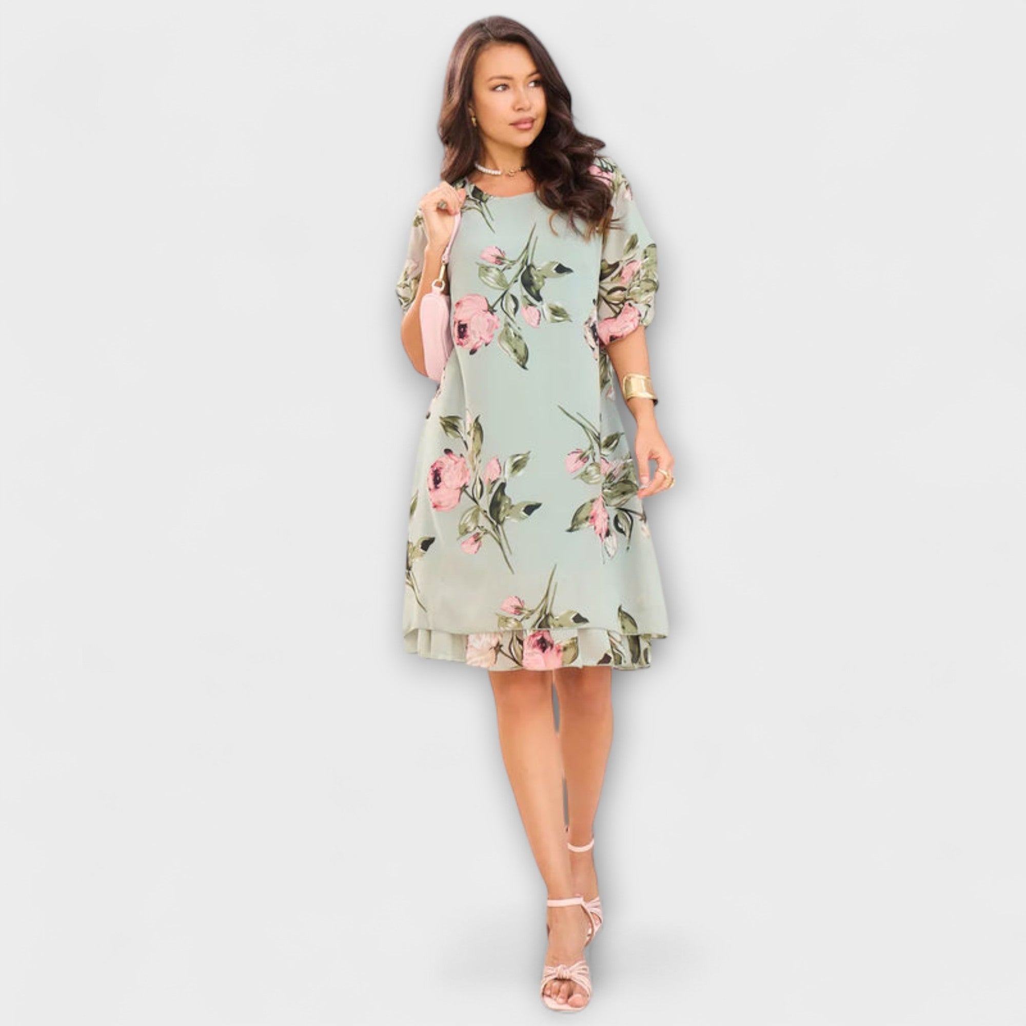 Melin - Elegant Chiffon Dress