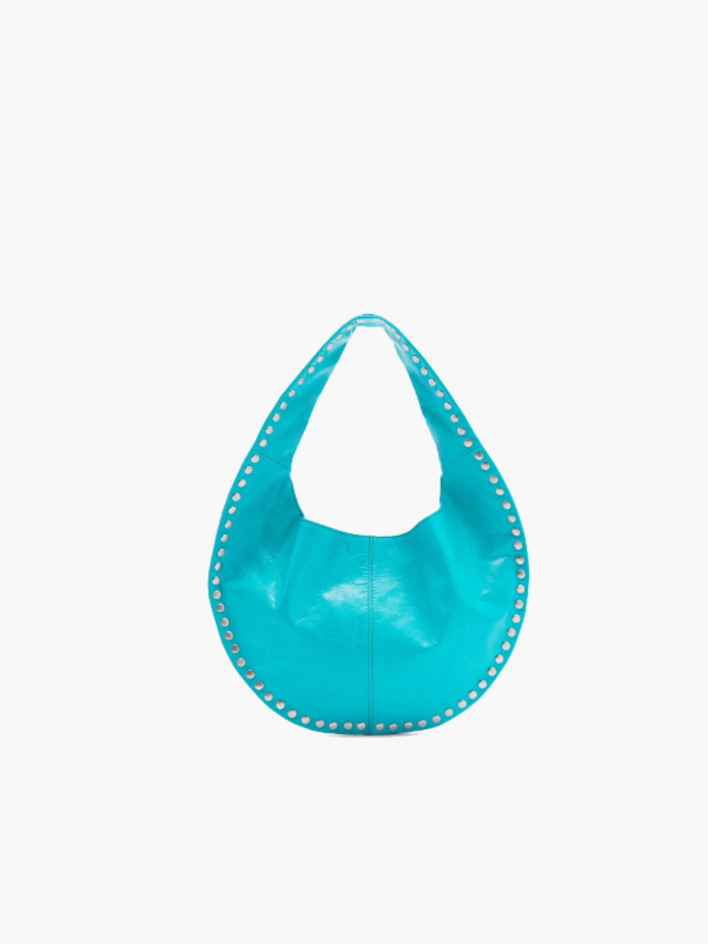Ember Studded Leather Hobo Bag