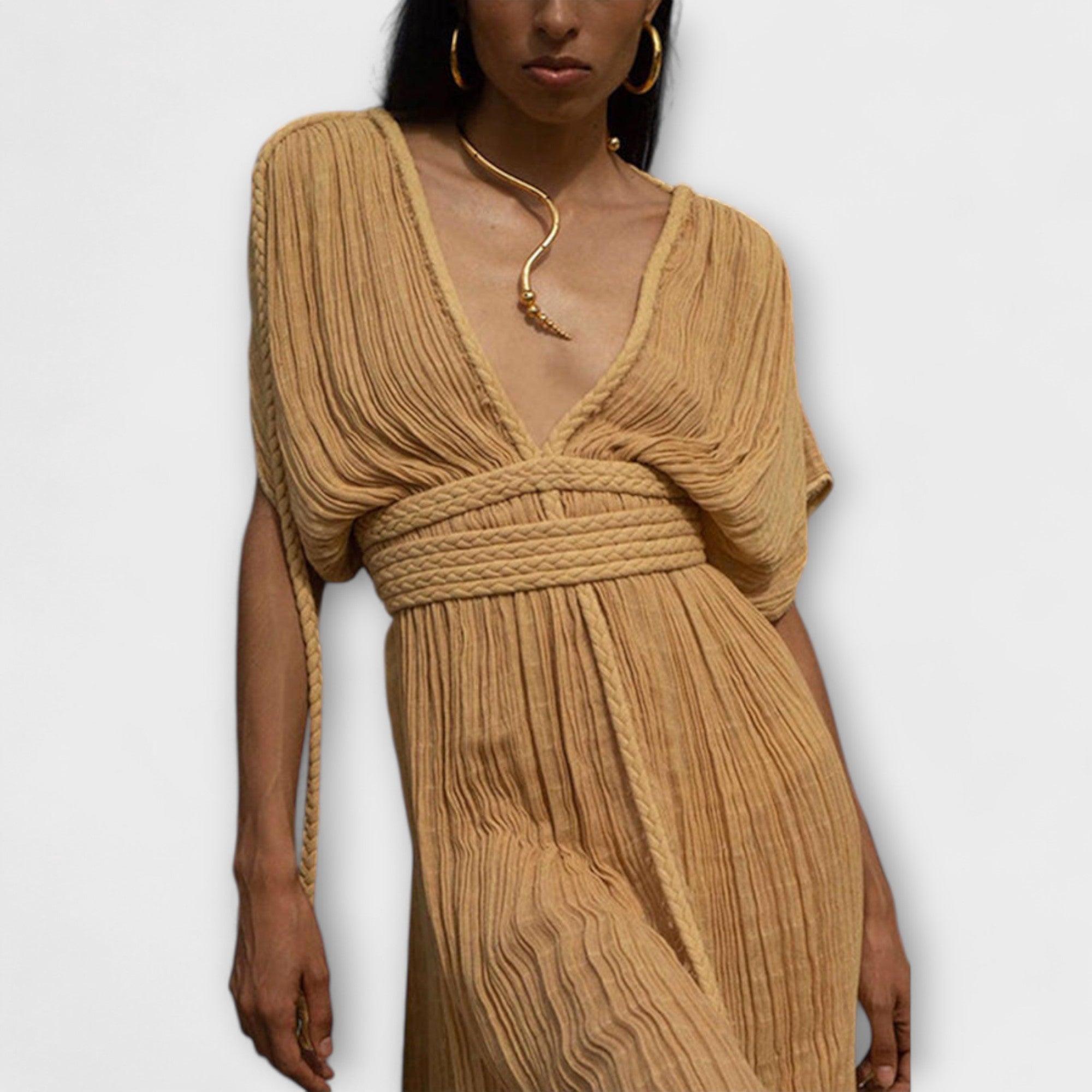 Greek-Style Maxi Dress