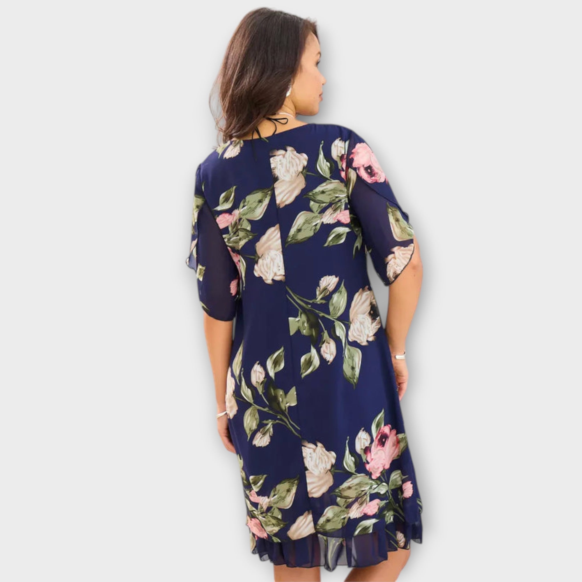 Melin - Elegant Chiffon Dress