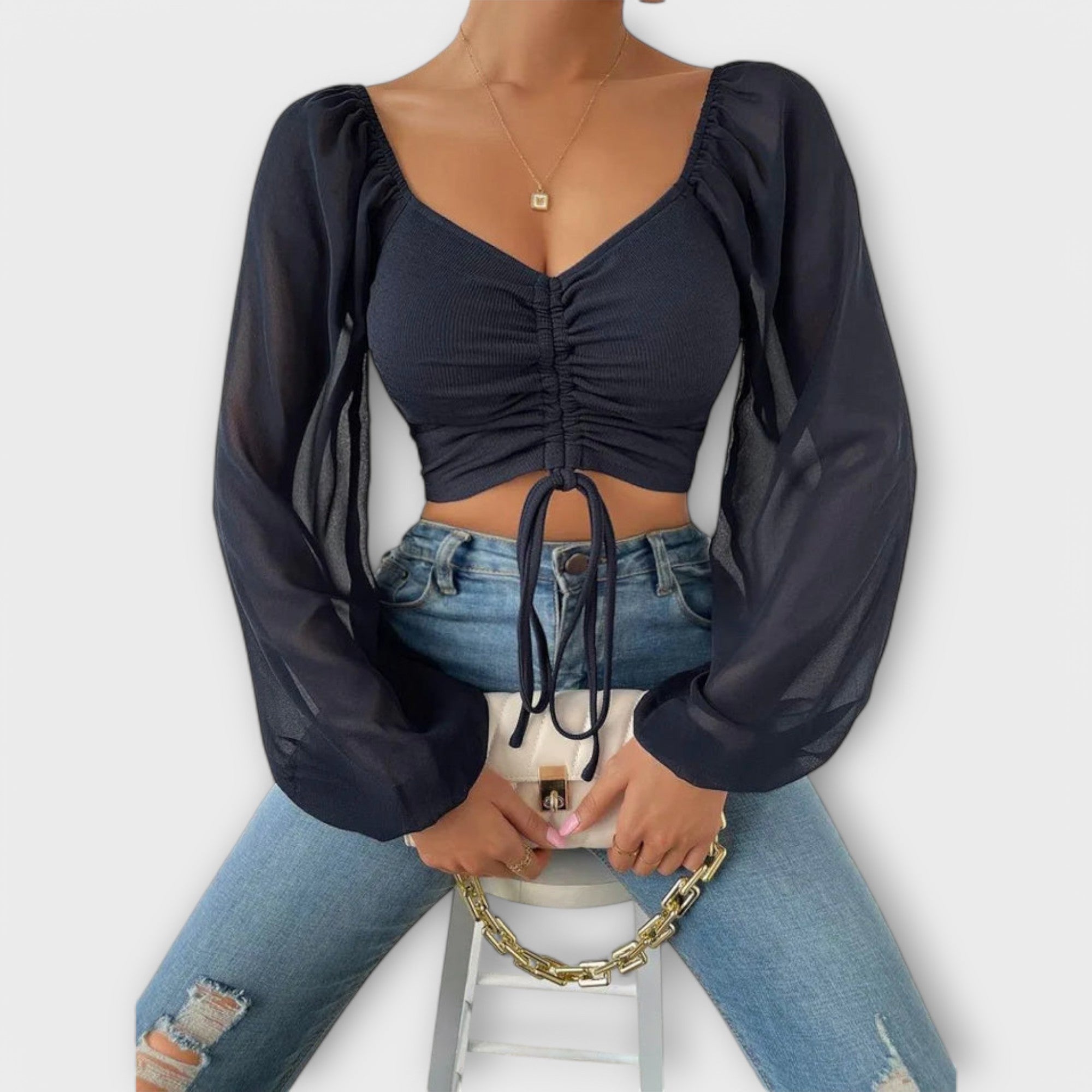 Jacqueline - Versatile Evening Blouse