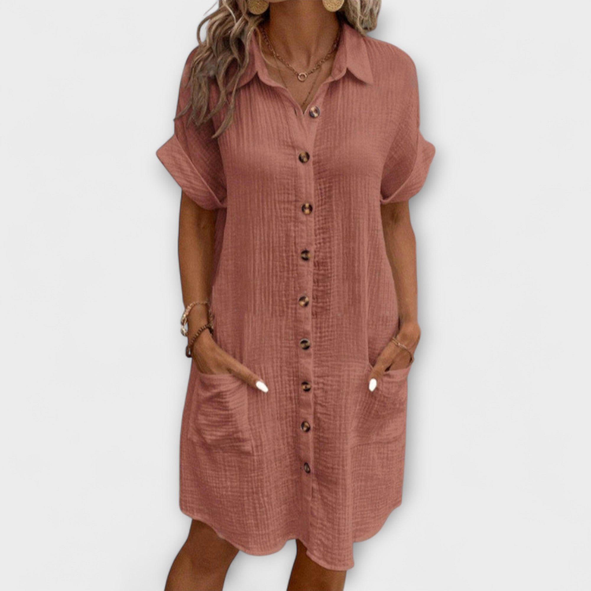Aria - Classic Polo Casual Dress