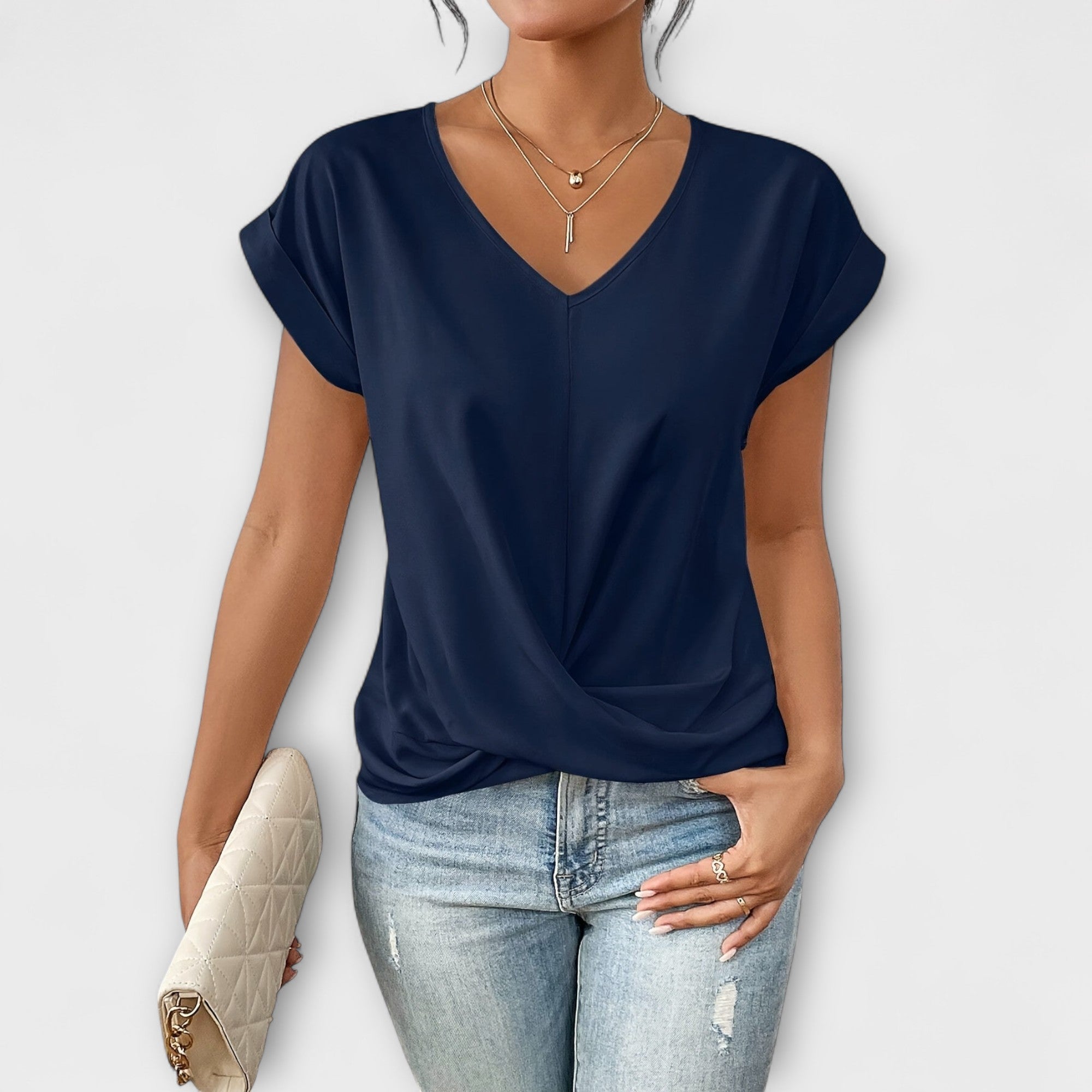 Eloise - V-Neck Top