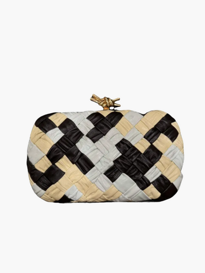 Celeste Mini Knot Clutch