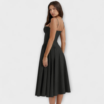 Rosalie - Refined Sleeveless Corset Dress