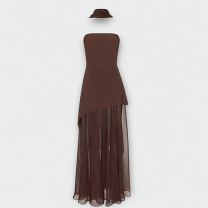 Goldie - Maxi Dress Made of Chiffon