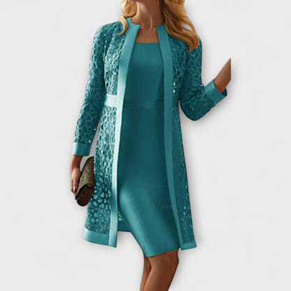 Runa - Elegant Two-Piece Lace Dress