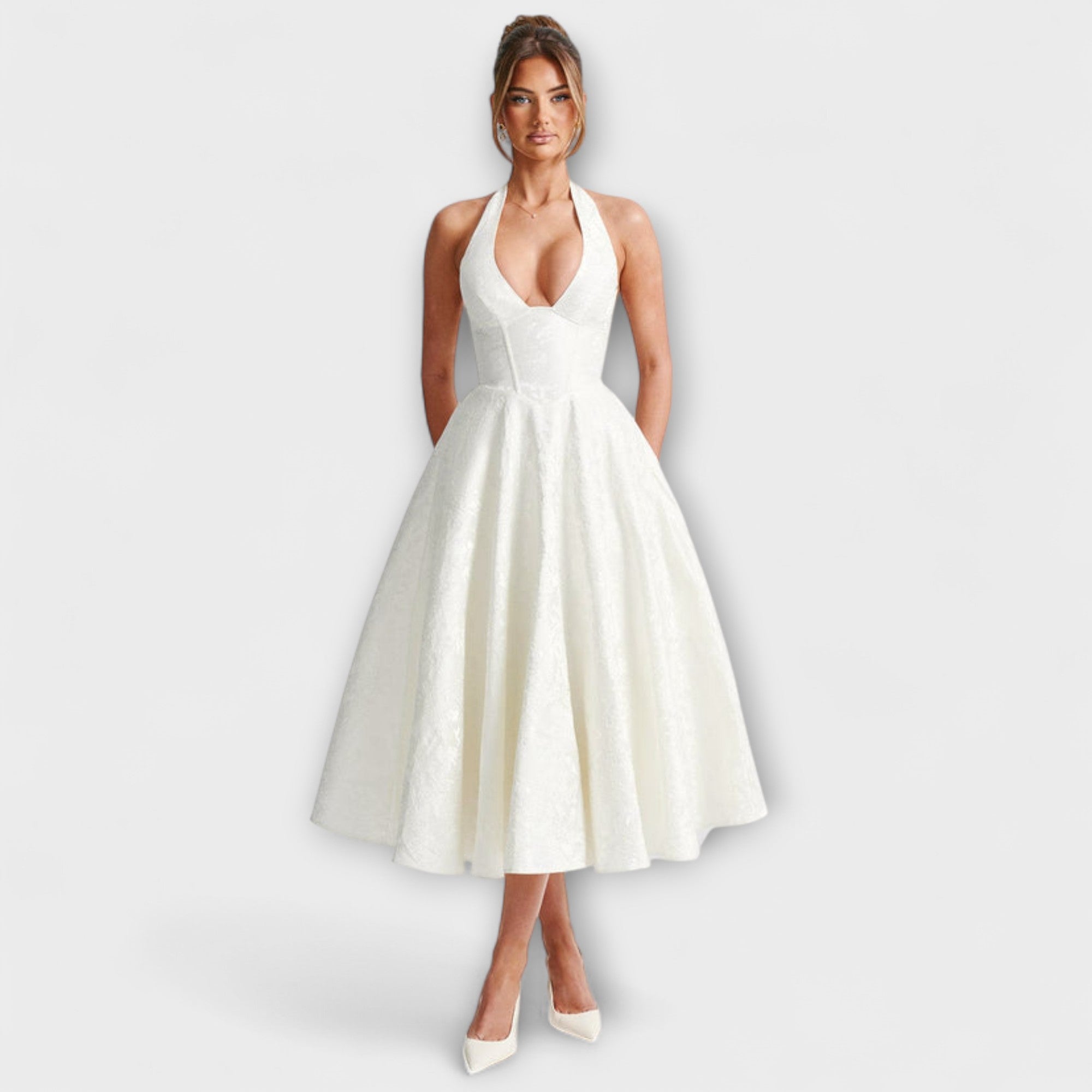 Catalina - Romantic Midi Dress