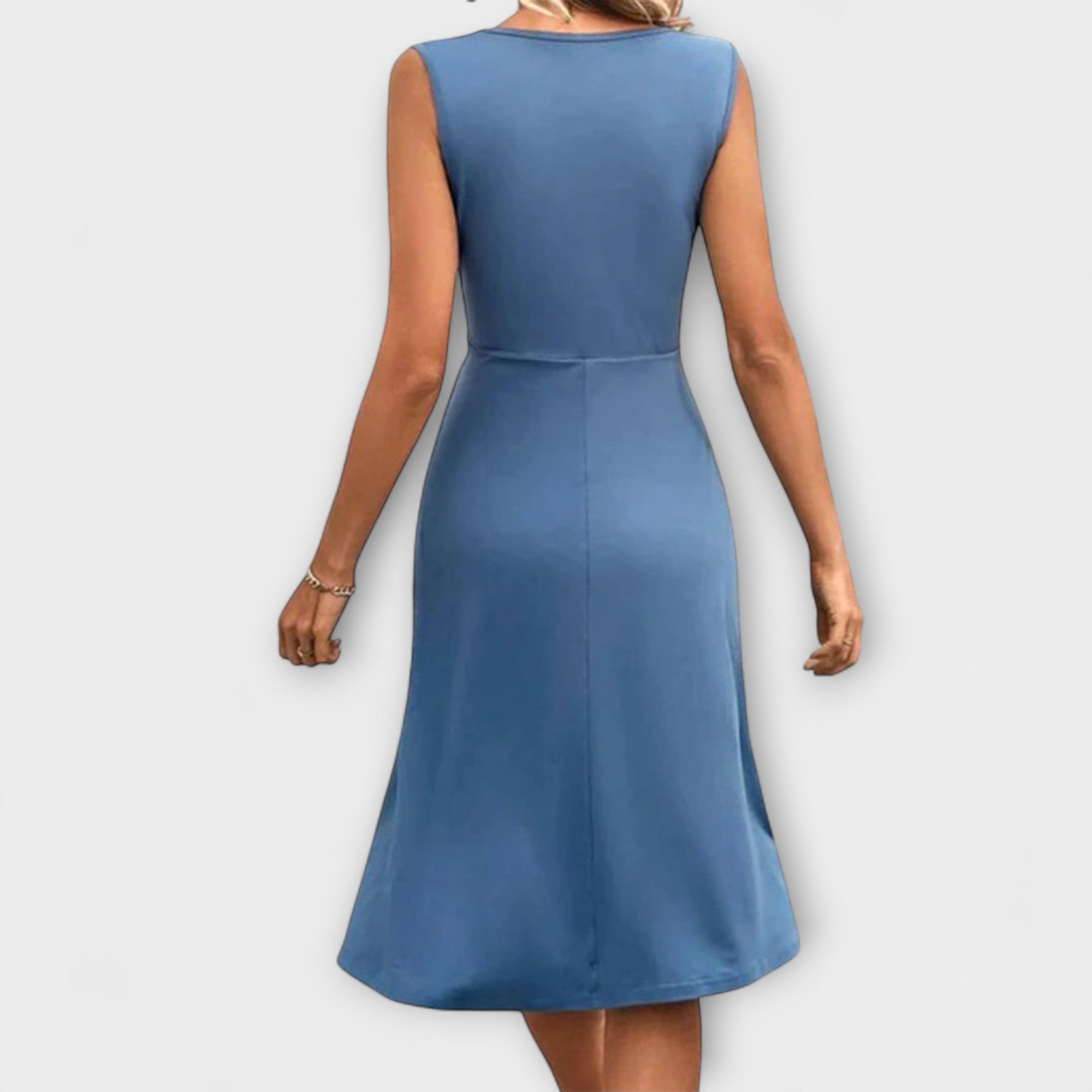 Lina - Summer Dress with Wrap Neckline