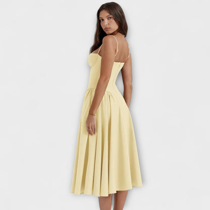 Rosalie - Refined Sleeveless Corset Dress