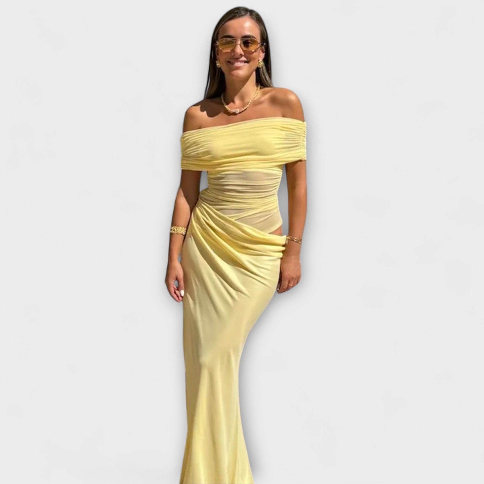 Puss - Ruffled Irregular Dress