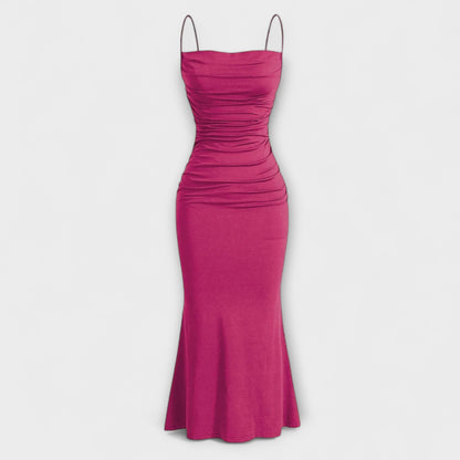Mia Muse - Elegant Maxi Party Dress