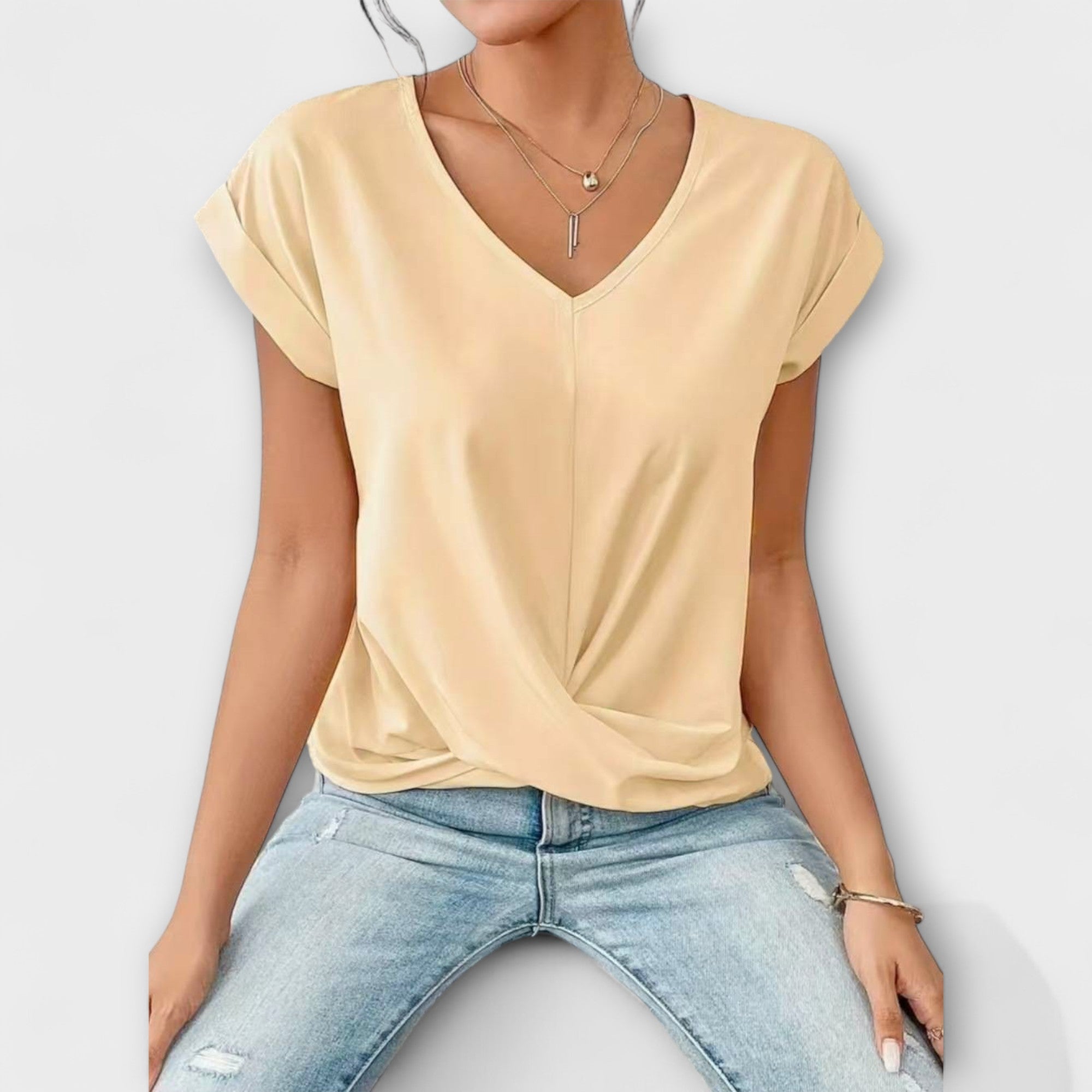 Eloise - V-Neck Top