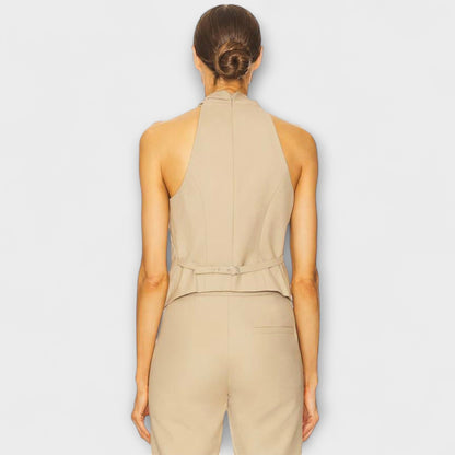 June - Crisscross Halter Neck Tanktop